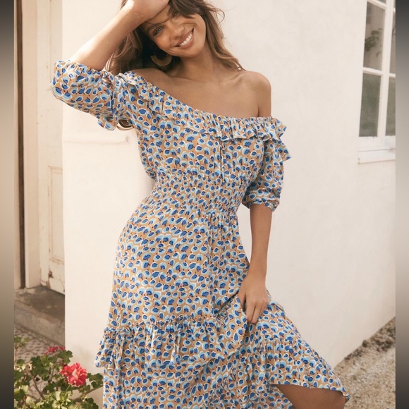 Mister Zimi Dresses Mister Zimi Size 4 Us 1 Agnes Dress In Peacock